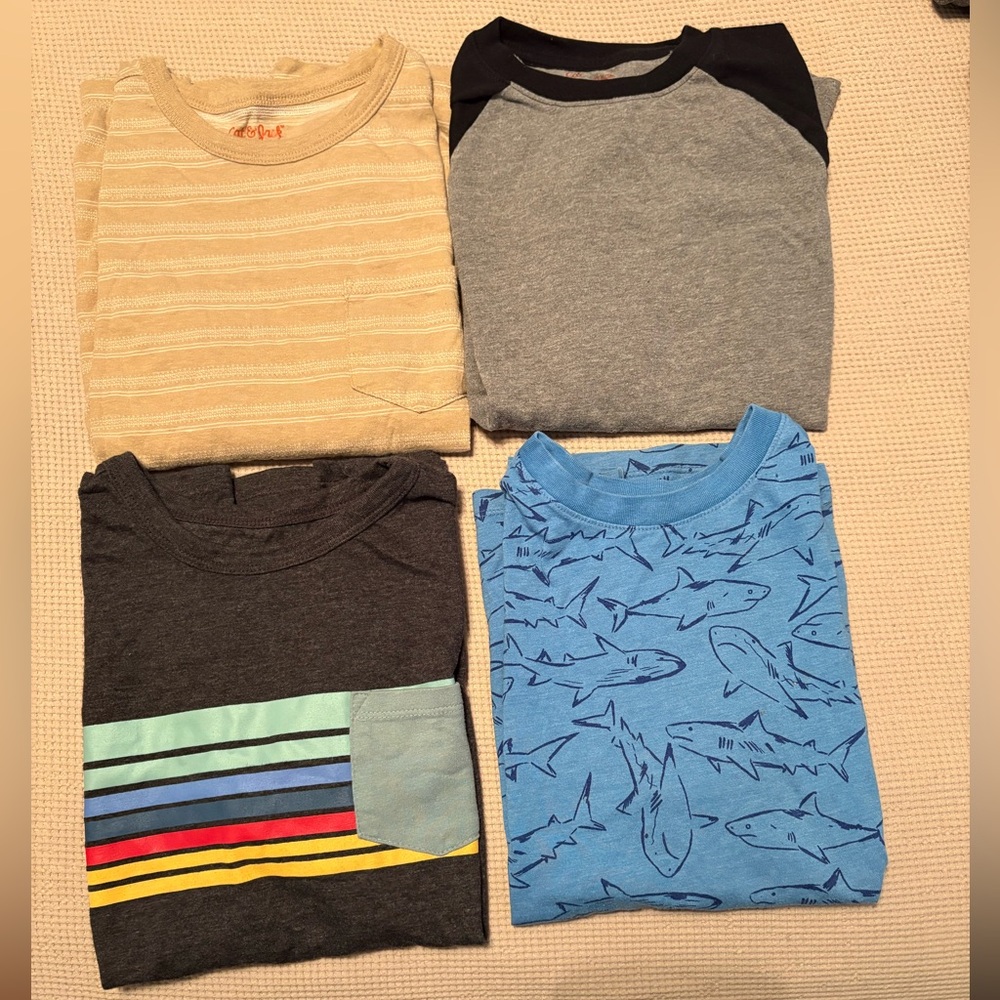 CAT & JACK | Shirt Bundle (4) M 8/10